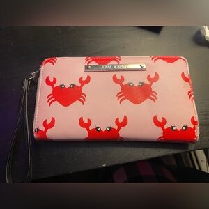Betsey Johnson crab wallet!